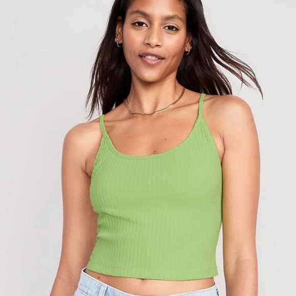 Old Navy Tops - ⚡️ BNWT Strappy Rib-Knit Cropped Tank Top